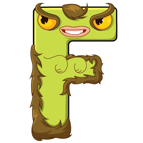 Monsterbokstaven F
