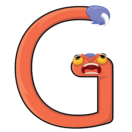 Monsterbokstaven G