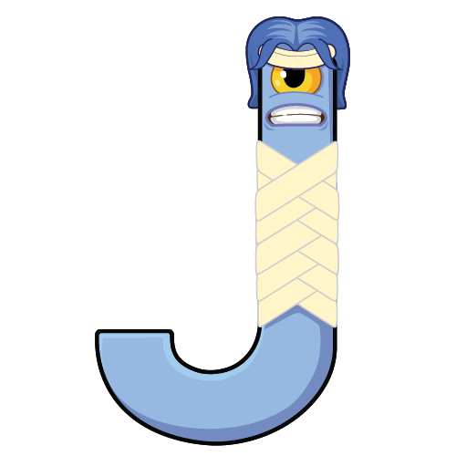 Monsterbokstaven J