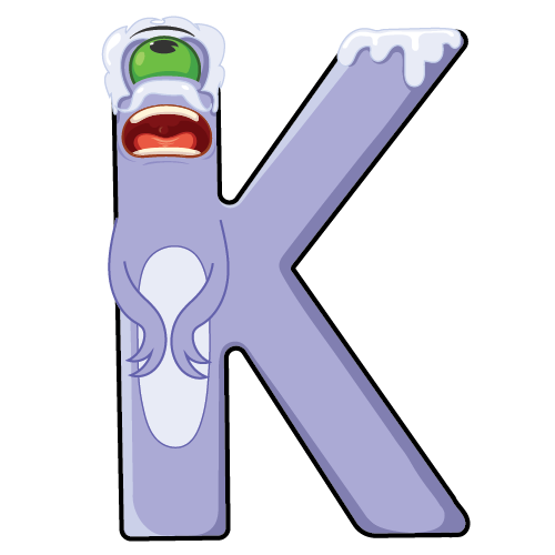 Monsterbokstaven K