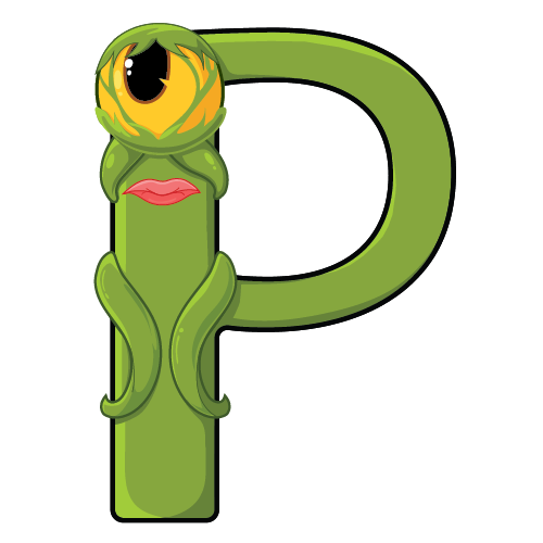 Monsterbokstaven P