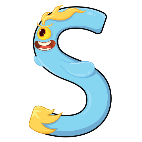 Monsterbokstaven S