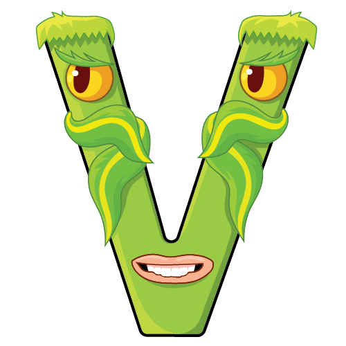 Monsterbokstaven V
